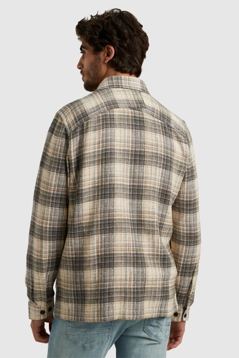 Cast Iron long sleeve shirt yd check regular